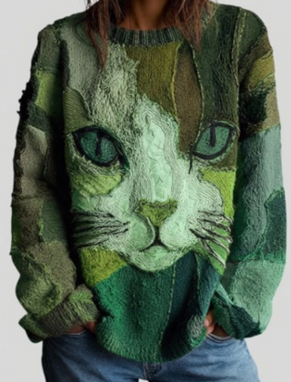 Zoë groen print